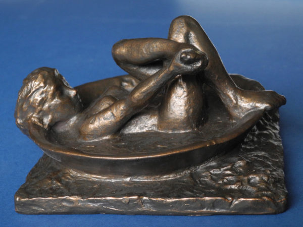 Photo of The Bath Bronze Figurine Degas