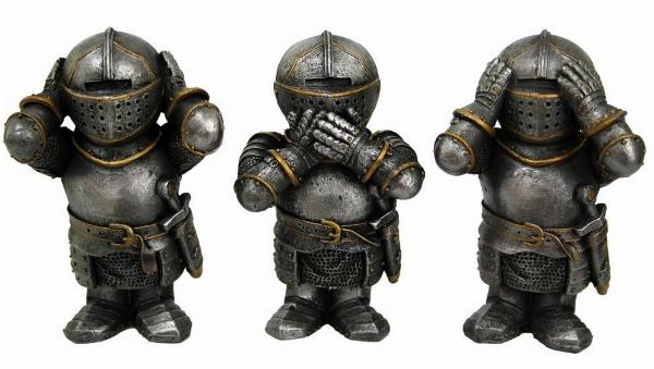 Photo of Three Wise Knights Figurine