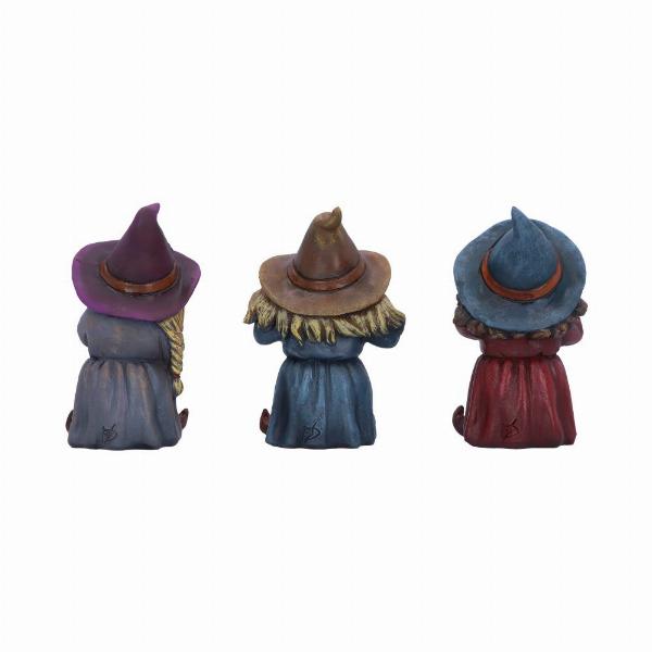 Photo #3 of product D5953V2 - Three Wise Witches Figurine 9.3cm