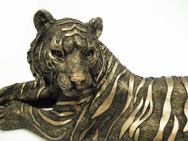 Photo of Tiger Bronze Figurine Large