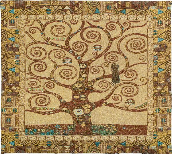 Phot of Tree Of Life By Gustav Klimt Wall Tapestry 2