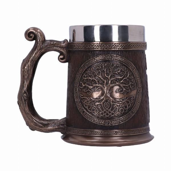 Photo #4 of product D5538T1 - Tree of Life Tankard 16cm