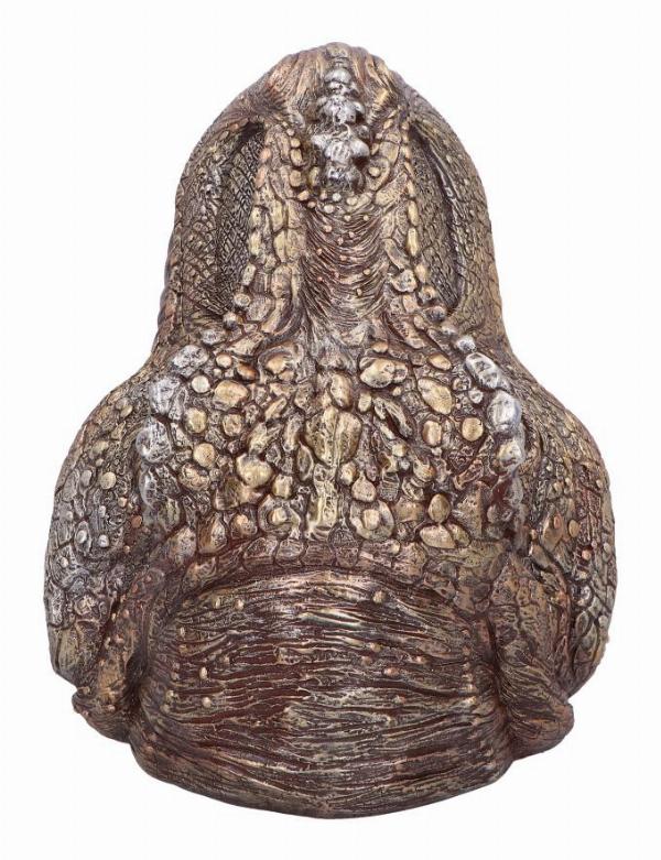 Photo #3 of product D6867C24 - Metallic Tyrannosaurus Rex Head Trinket Dish