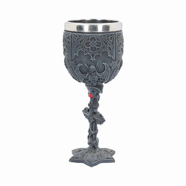 Photo #2 of product NEM2248 - Vampires Goblet Gothic Horror Bat Wine Glass