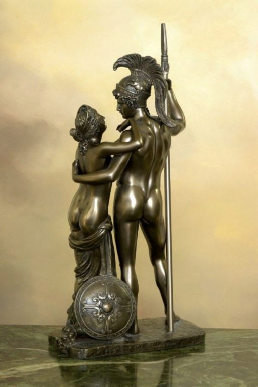 Photo of Venus and Mars Bronze Statue 37 cm