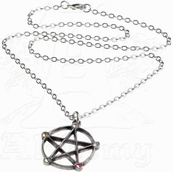 Photo of Wiccan Elemental Pentacle Pendant