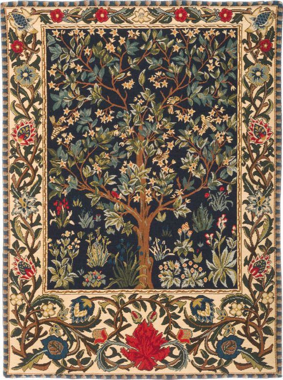 Phot of William Morris Tree Of Life Wall Tapestry I