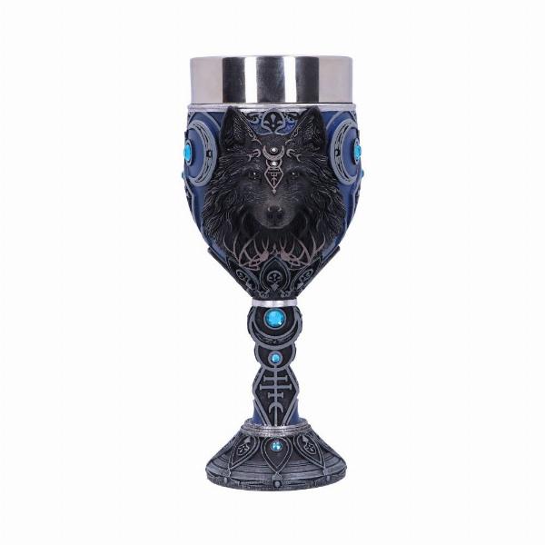Photo #3 of product B5868V2 - Wolf Moon Goblet 19.5cm