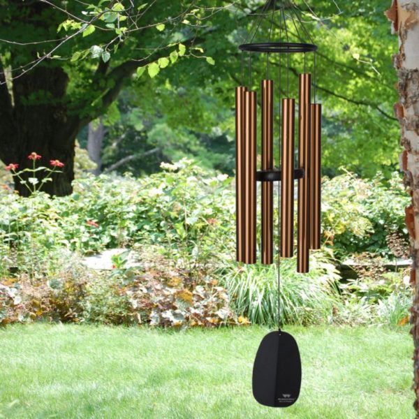 NEW WOODSTOCK CHIMES BELLS OF PARADISE MUSICALLY TUNED RAINFOREST GREEN LARGE
