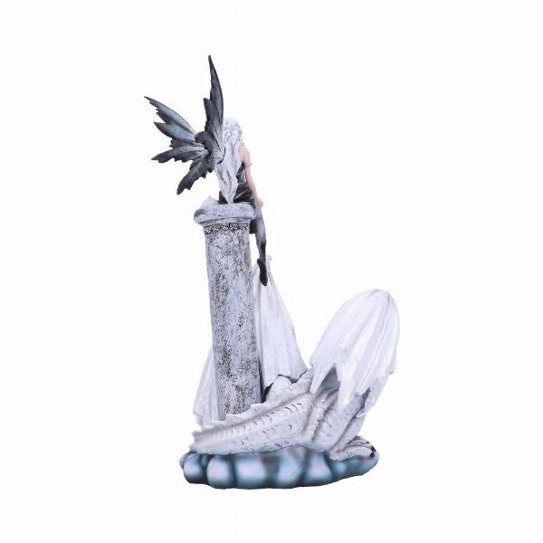 Photo #4 of product D5918V2 - Alaina Fairy Dragon Figurine 35cm
