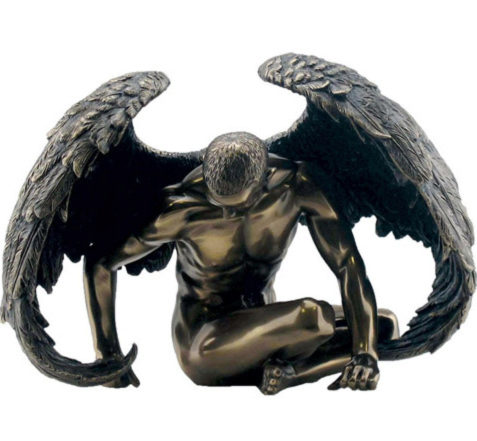 Photo of Angel Strength Bronze Figurine