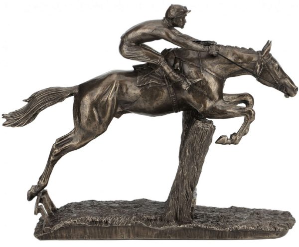 Photo of At Full Stretch Horse Racing Figurine (David Geenty)