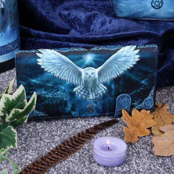 Photo #5 of product B3932K8 - Anne Stokes Awaken Your Magic Owl Embossed Purse