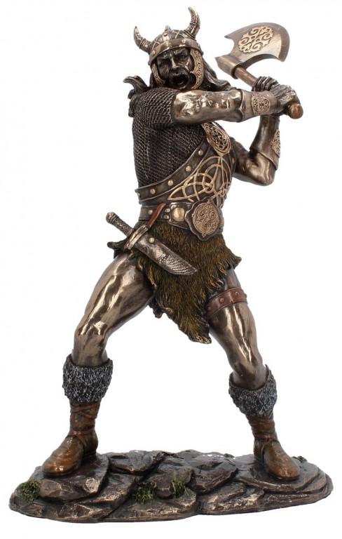 Photo of Berserker Bronze Statue 28 cm