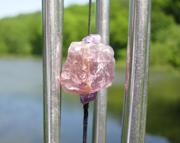 Photo of Chakra Amethyst Wind Chime (Woodstock)