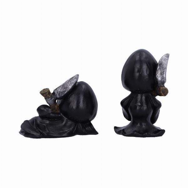 Photo #3 of product U5951V2 - Creapers set of two reapers figurines 9.5cm