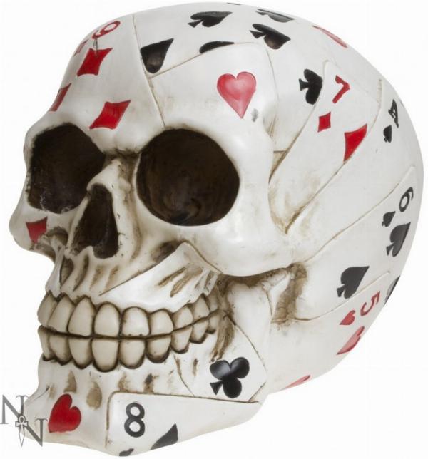 Photo of Dead Mans Hand Skull Ornament