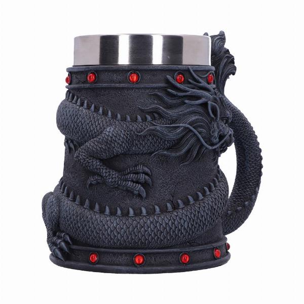 Photo #4 of product B5883V2 - Dragon Coil Tankard 16cm