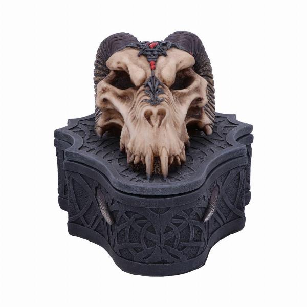 Photo #3 of product D5986W2 - Dragon Skull Box (Monte Moore) 17.7cm