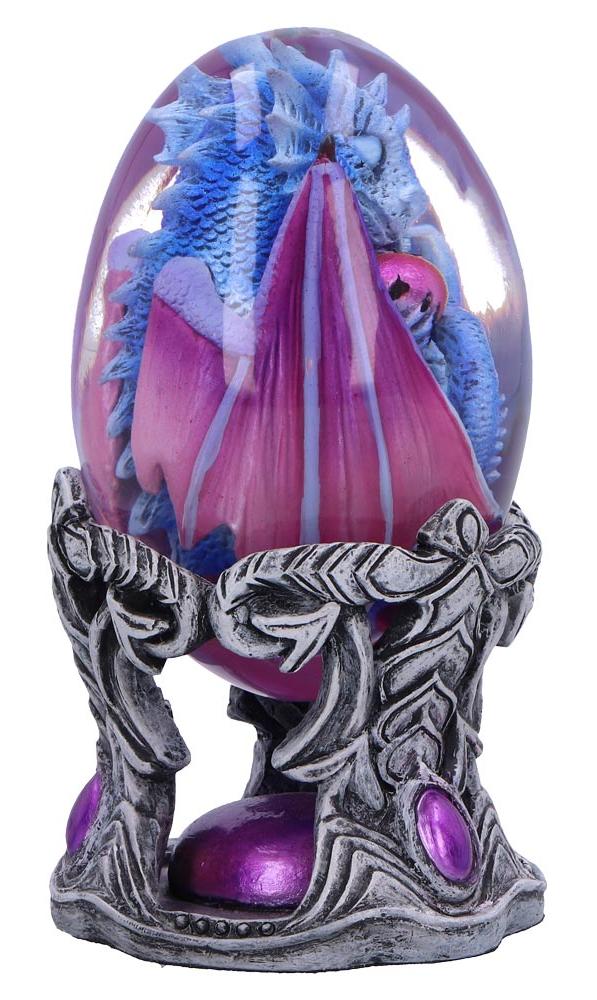 Photo #4 of product B6910C24 - Elemental Dragonlings - Water Dragon in Clear Egg