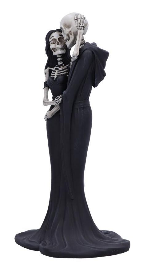 Photo #2 of product B6463X3 - Eternal Embrace Gothic Skeletons Figurine 24cm
