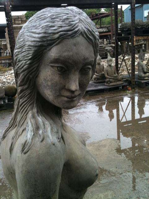 Photo of Eve Stone Statue