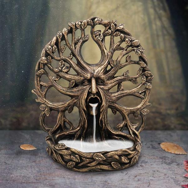 Photo #5 of product D6748A24 - Father of the Forest Tree Backflow Incense Burner 16.3cm