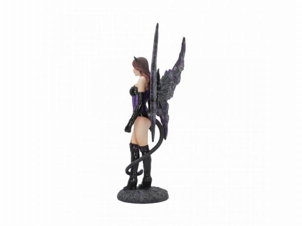 Photo of Felina Gothic Fairy Dressed in Cat Costume Figurine 25 cm