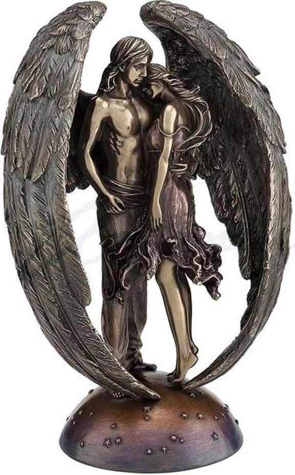 Forever Love Bronze Angel Figurine Selina Fenech 28 Cm | Gothic Gifts