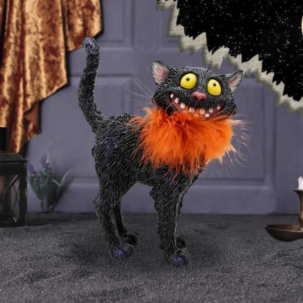 Photo #5 of product D6750A24 - Furdinand Black Cat Feather Boa 23cm