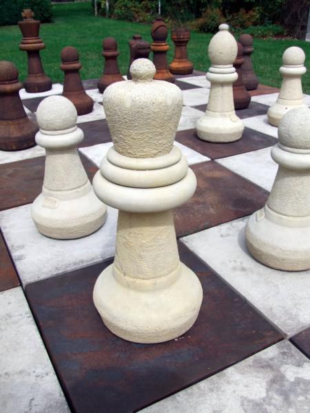 Photo of Garden Stone Chess Set