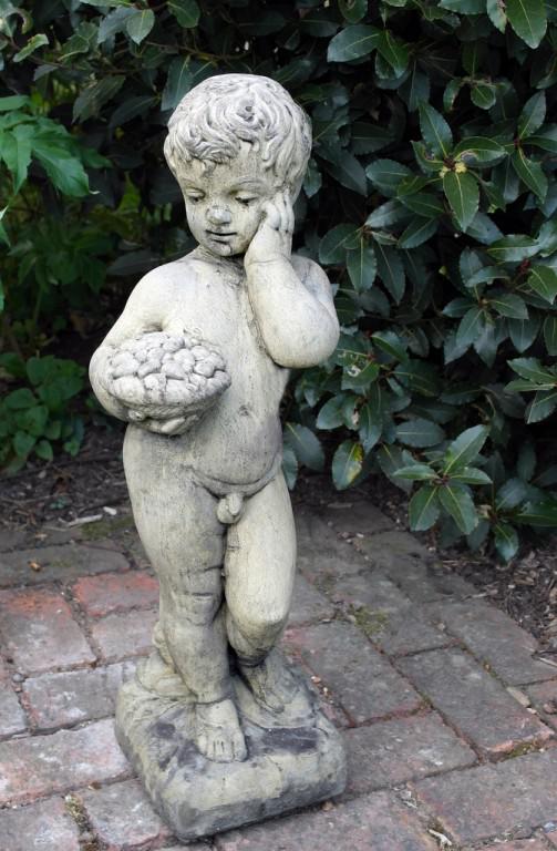 Photo of Gemini Boy Stone Statue