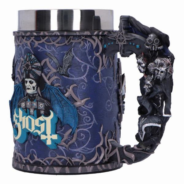 Photo #4 of product B6662B24 - Ghost Papa Emeritus Evolution Tankard in Blue