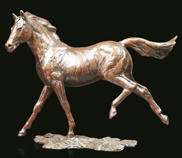 Photo of Grace Solid Bronze Horse Figurine (Limited Edition) Michael Simpson