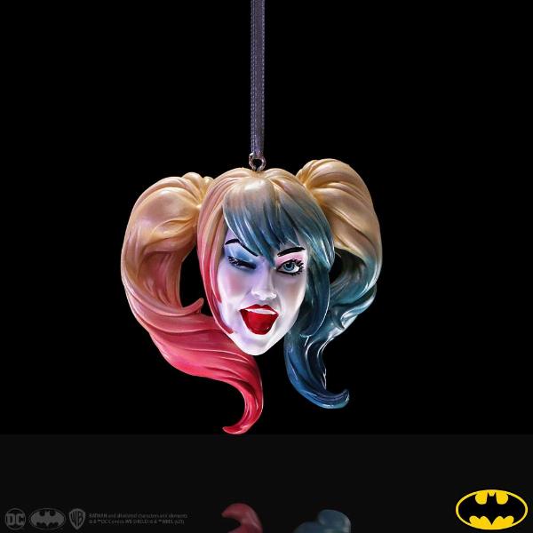 Photo #5 of product B6313X3 - Officially Licensed DC Harley Quinn Hanging Ornament 8cm
