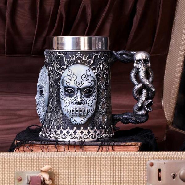 Photo #5 of product B5604T1 - Harry Potter Death Eater Mask Voldemort Collectable Tankard