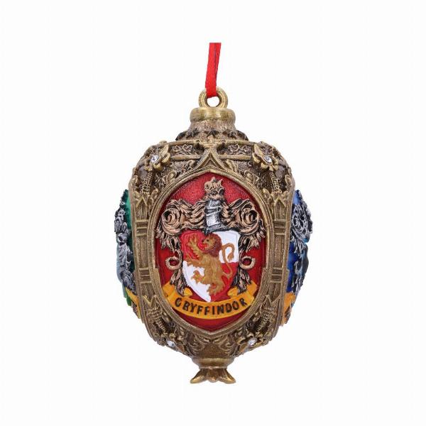 Photo #1 of product B5678T1 - Harry Potter Four Hogwarts House Hanging Festive Decorative Ornament