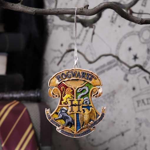 Photo #2 of product B6064V2 - Harry Potter Hogwarts Crest  Hanging Ornament