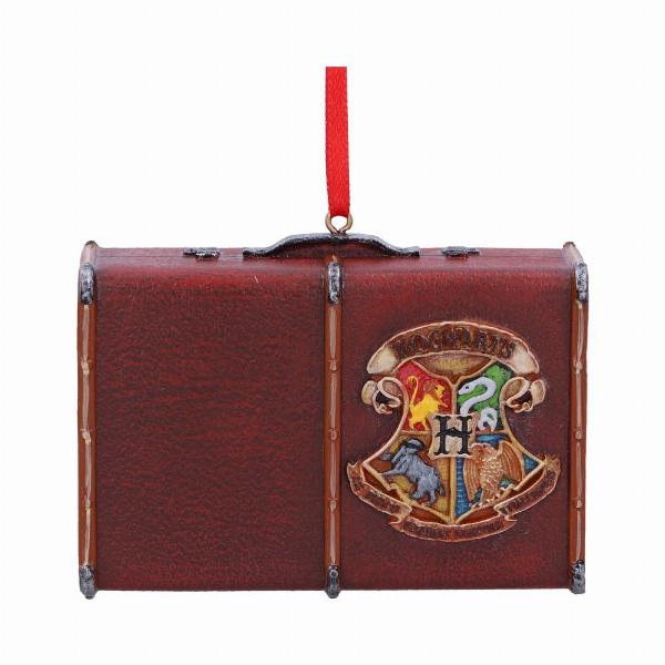 Photo #1 of product B5622T1 - Officially Licensed Harry Potter Hogwarts Suitcase Trunk Hanging Ornament