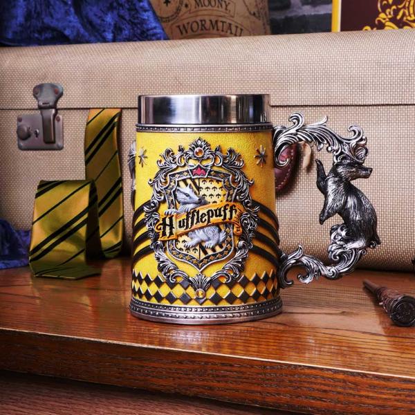 Photo #5 of product B5610T1 - Harry Potter Hufflepuff Hogwarts House Collectable Tankard