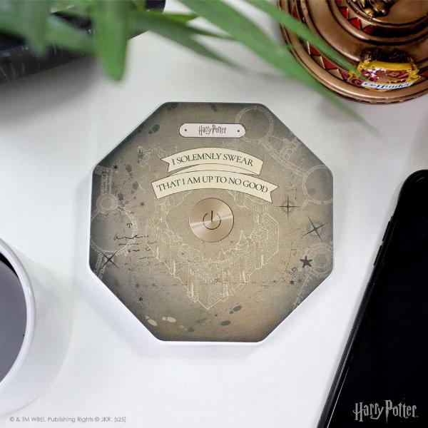 Photo #2 of product B7155B25 - Harry Potter Marauders Map Foldable Lamp Rechargeable USB Powered