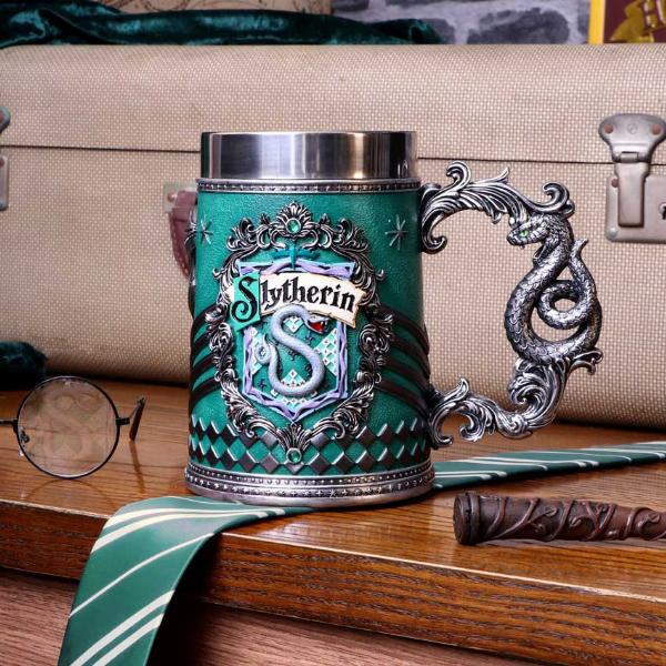 Photo #5 of product B5608T1 - Harry Potter Slytherin Hogwarts House Collectable Tankard