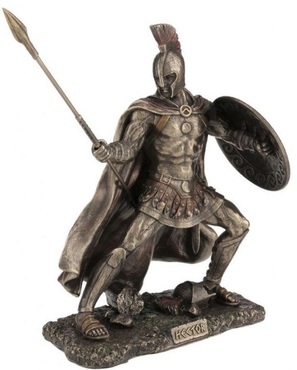 Photo of Hector Bronze Figurine 25 cm