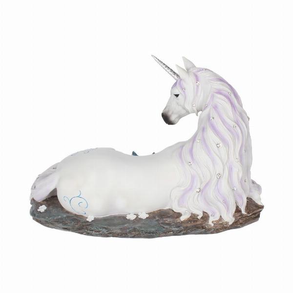 Photo #4 of product B2832H7 - Jewelled Tranquillity Figurine White Unicorn and Crystal Ornament