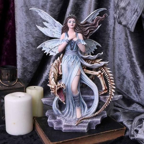 Photo #5 of product D4510N9 - Frost Fairy Lexa With Dragon Companion 27.5cm
