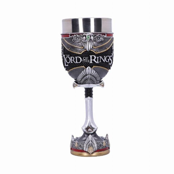 Photo #4 of product B5874V2 - Officially Licensed Lord of the Rings Aragorn Goblet 19.5cm