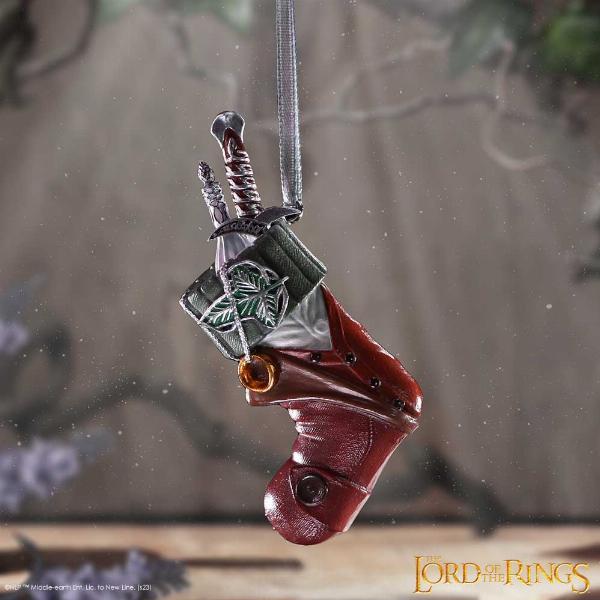 Photo #5 of product B6489X3 - Lord of the Rings Collectible Frodo Stocking Hanging Ornament 8.6cm
