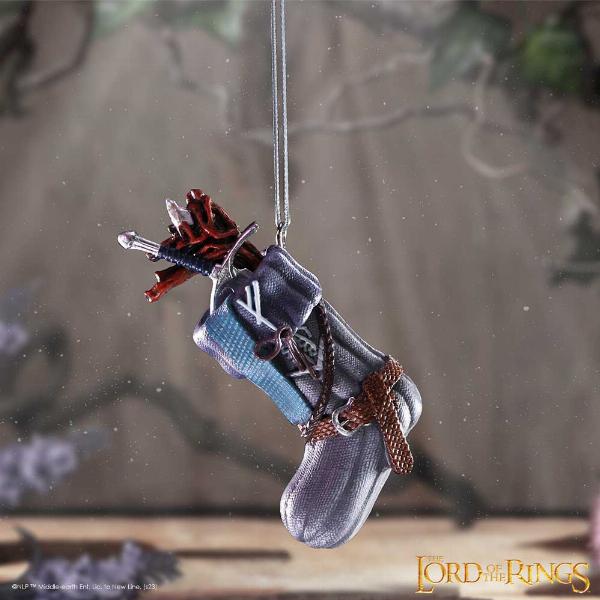 Photo #5 of product B6493X3 - Lord of the Rings Collectible Gandalf Stocking Hanging Ornament 7.8cm