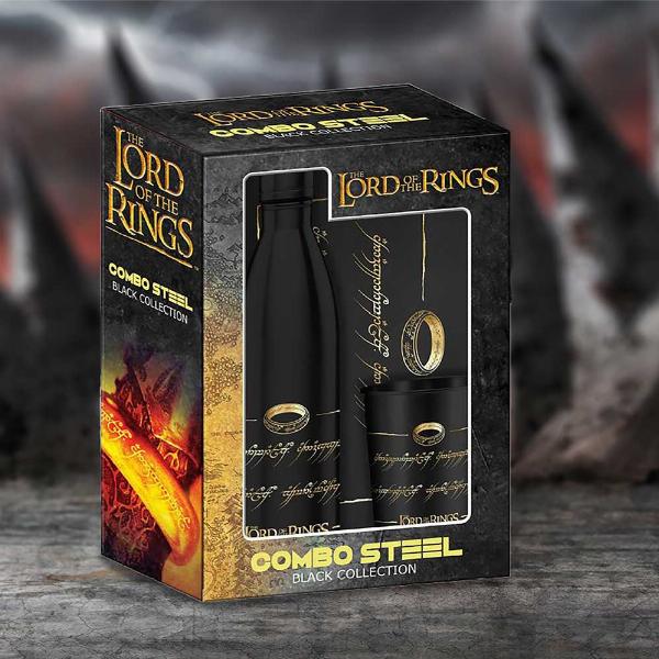 Photo #2 of product C6383X3 - Lord of the Rings Bottle, Tray and Cup Gift Set