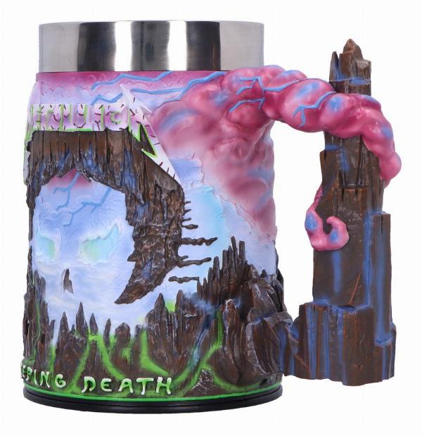 Photo #4 of product B6939A25 - Metallica Creeping Death Artwork Inspired Tankard